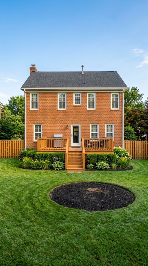 Property after professional tree removal by Oak City