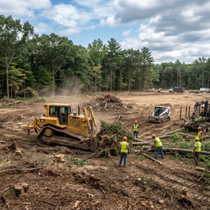 Land Clearing service in Raleigh NC